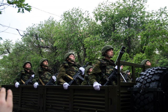 Парад Победы в Севастополе.