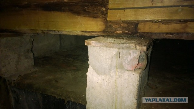 Рукожопим полы в бане