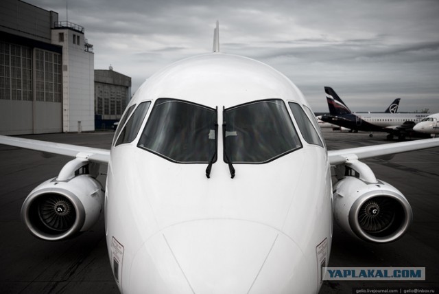 Производство самолетов Sukhoi Superjet 100