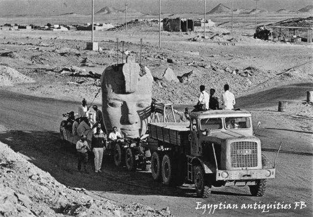 Спасение Храма Рамсеса II в фотографиях