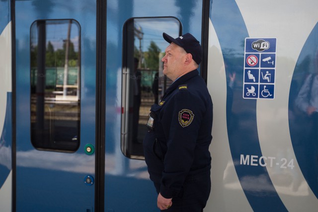 В Москве запустили новый поезд «Иволга»