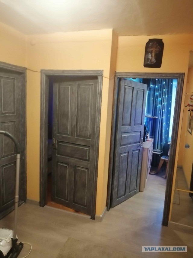 Старые деревянные двери в стиле лофт за копейки