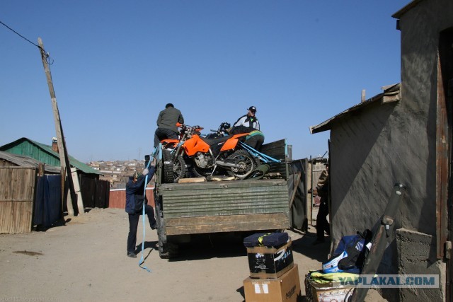 В Монголию на мотоциклах 2006