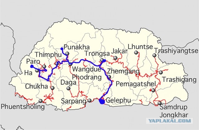 Бутан, таинственный Бутан