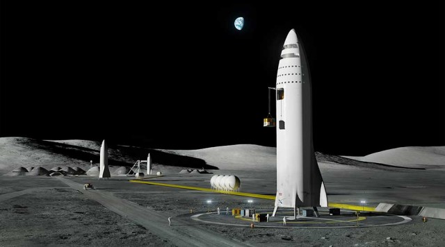 Луна вместо Марса. Почему SpaceX резко изменила курс и куда нас это ведёт.