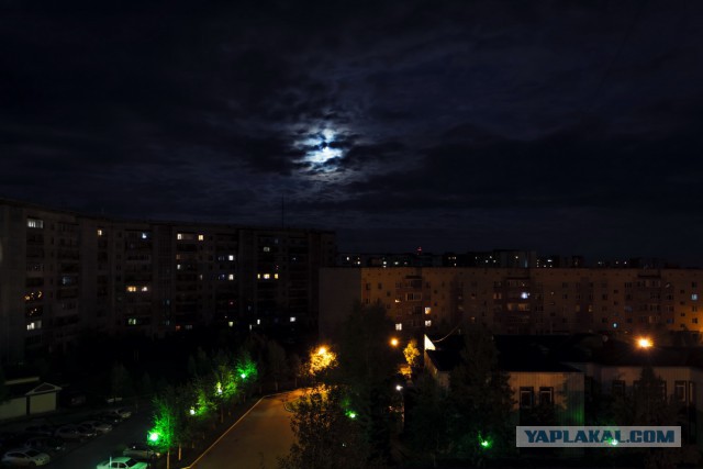 Мне нравится смотреть на город из моего окна,