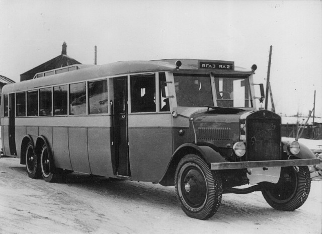 Покатушки на ЛАЗ-695Е