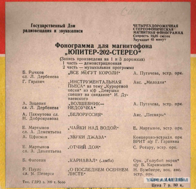 Мой первый магнитофон
