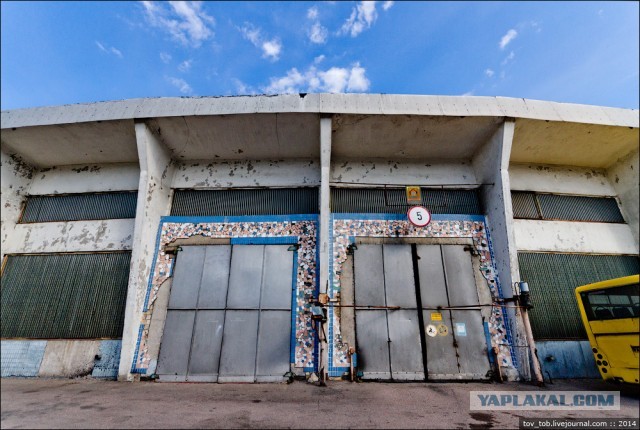 Автобусный парк №7 в Киеве