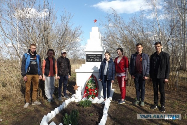 В Нижегородской области накануне 9 Мая администрация деревни снесла памятник погибшим воинам