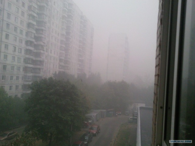 Дым в Москве (04.08.2010)