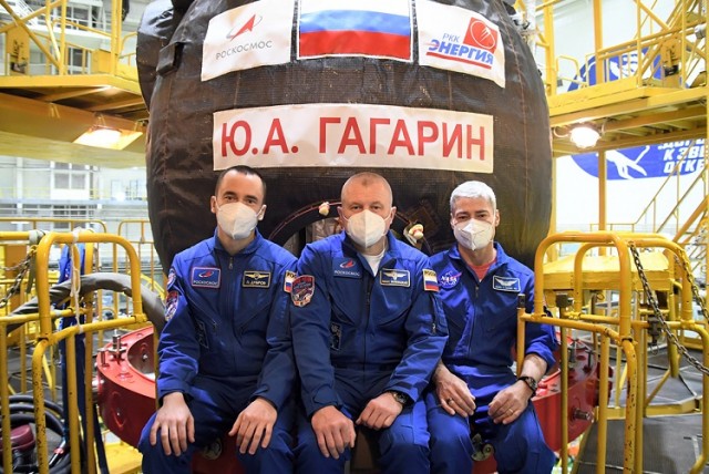 Союз МС-18 "Ю.А. Гагарин" стартовал с Байконура