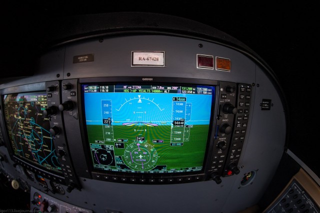Полет 15 мая 2013 на Cessna 525