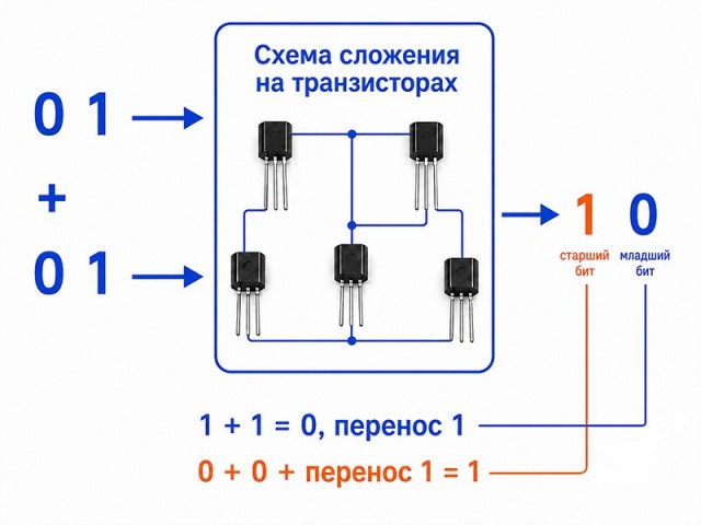 От транзистора до компьютера
