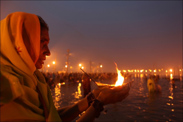 Священный индийский  фестиваль Кумбха Мела