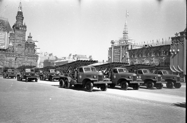 Военный парад весна 1951 года. Часть 2.