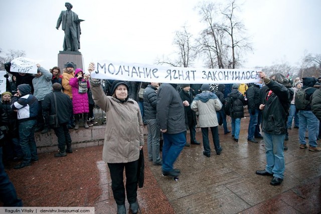 Мои фото с митинга на Болотной, прикольные лозунги