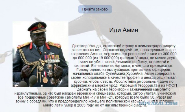 Тест на диктатора