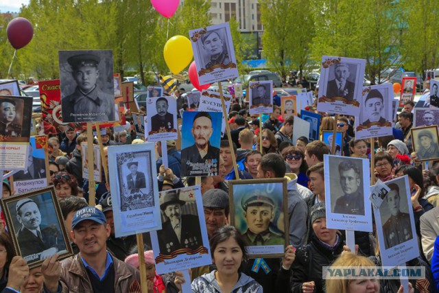 Братья-казахи зачетно 9 мая празднуют!