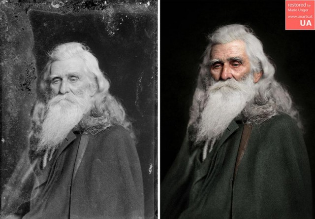 Фотограф потратил 300 часов, чтобы разукрасить чёрно-белые фотографии и вот результат