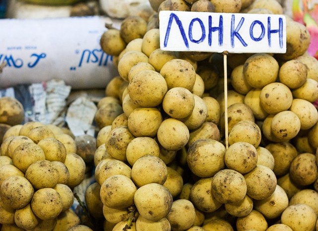 "Русификация" на тайском фруктовом рынке