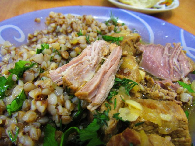 Тавранчук, мясо в квасе