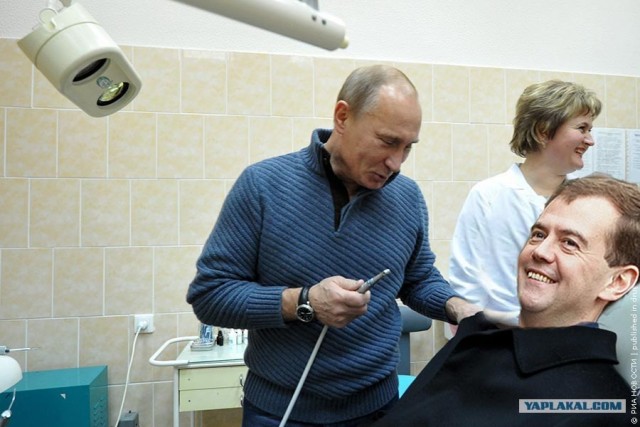 Фотожаба: Стоматолог Путин