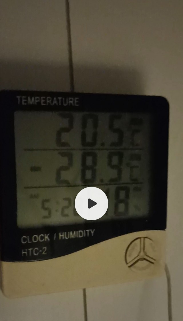 Запуск в -30°C