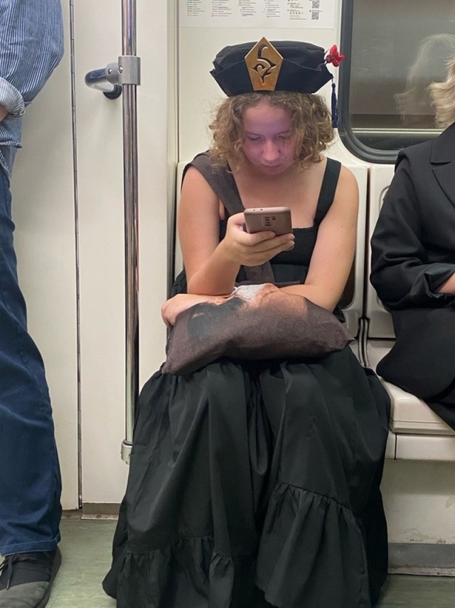 Модники из наших метрополитенов