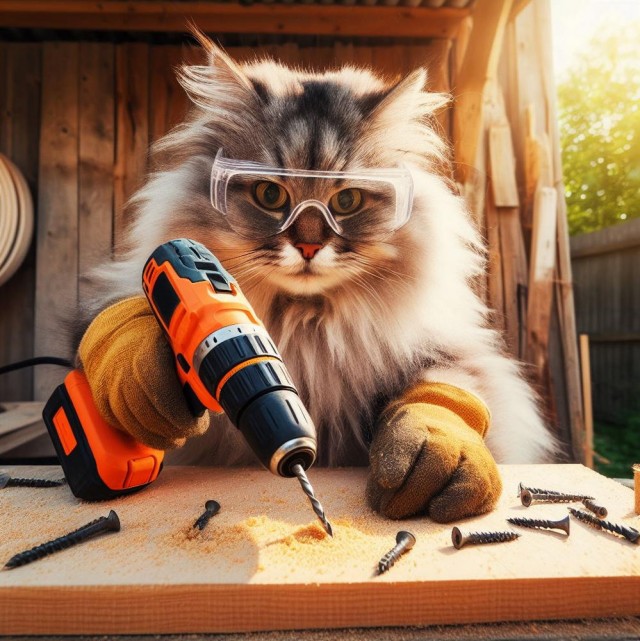Удивительные приключения котиков в нейросети. К котовторнику