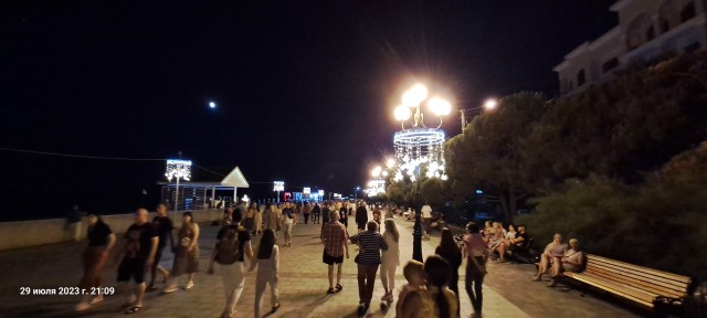 Алушта в межсезонье
