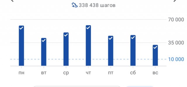 Как я 1.000.000 шагов сделал за 30 дней
