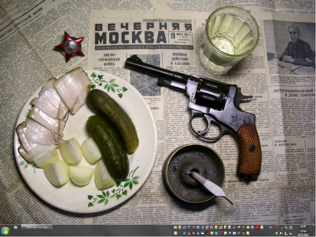 Рабочий стол творческого человека