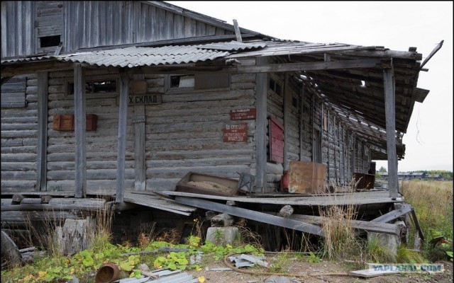 Заброшенная колония в Архангельской обл.