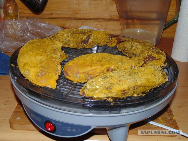 Вяленые  куриные грудки к пиву