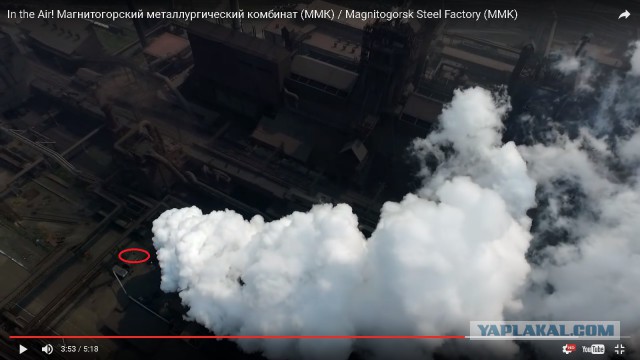 Вид на ММК с высоты птичьего полета