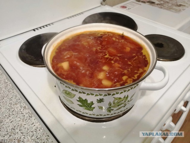 Борщ из утки