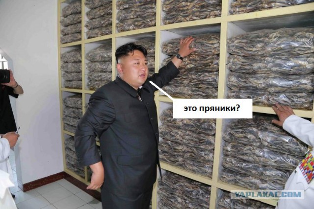 Ким Чен Ын на подводной лодке