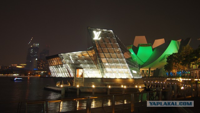 Сингапур. Гостиница "Марина Бэй"