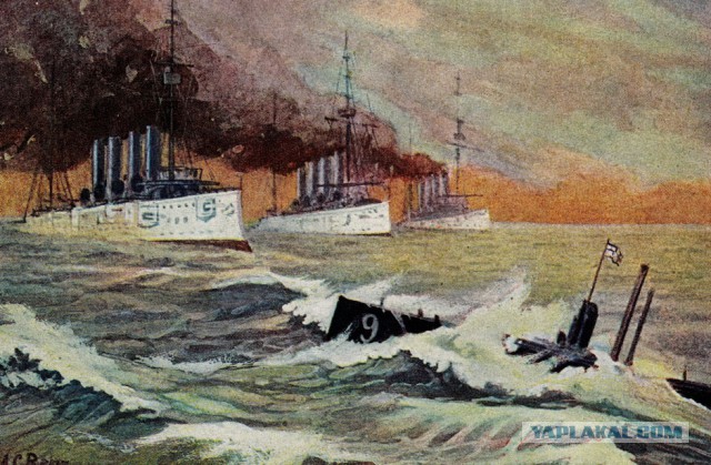 Открытие эпохи подводных лодок (1 мировая война)
