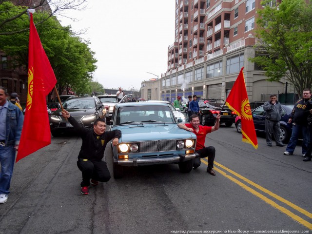 Как на Брайтоне прошел автопробег