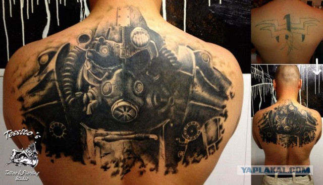 12 татуировок на тему вселенной Fallout