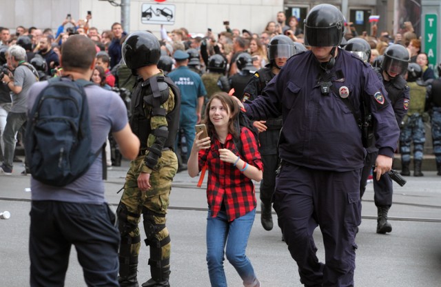 Протест против ковид-паспортов в Дании