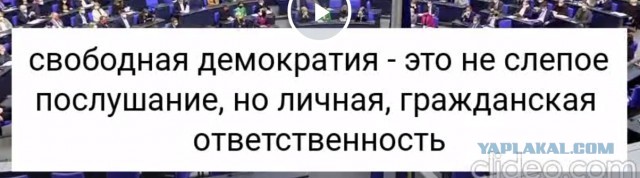 Депутат разносит канцлера и коллег по Бундестагу