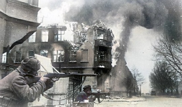 Кёнигсберг в апреле 1945-го.