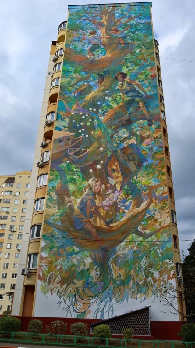 Муралы в Балашихе