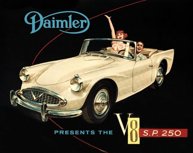 1960 Daimler SP250. Автопятница №162.