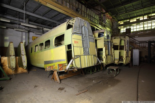 Заброшенный цех прототипов