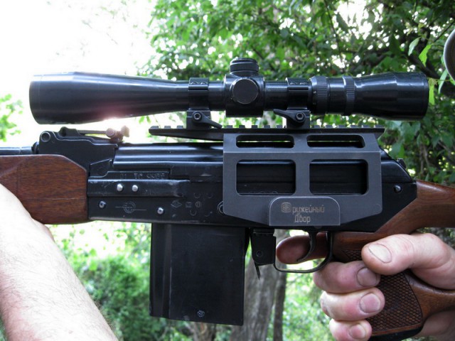 Вепрь-308: Карабин, сделанный из пулемёта
