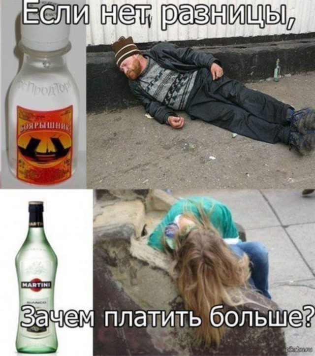 Алкогольный юмор 18+